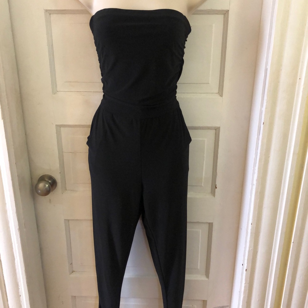 Strapless jumpsuit